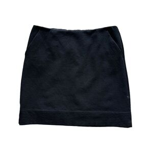 INC International Concepts Womens Mini Skirt Black Size Petite 4P Zipper Office